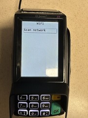Dejavoo Z9 VEGA3000 Black 3.5″ LCD POS Credit Card Terminal TESTED