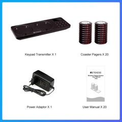 TD163 Restaurant Pager System 30 pagers, Pagers and Beepers 500M Long Distance