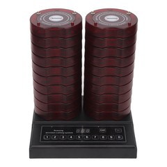 Wireless Calling System 20 Call Buttons Professional Restaurant Pager Syste PLMO
