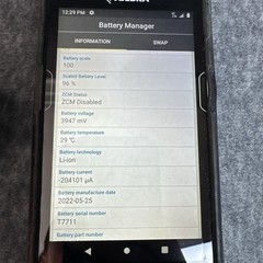 Zebra TC57HO TC57 Android Scanner 4G with Case, Screen Protector, and Charger
