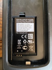 Honeywell SL22-022201 Captuvo Sled for Apple iPod Touch 5/6G, Black + Battery