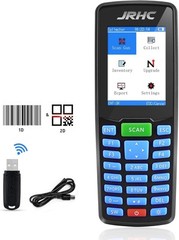 JR C HC-6609T 1D-2D Wireless Barcode Portable Inventory Scanner 2.8″ LCD SCREEN