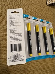 New 5 pack Jot Counterfeit Money Detector Pen Marker Fake Dollar Bill Currency