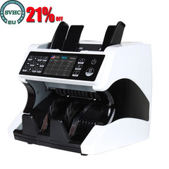 AL-920 Mixed Denomination 2 CIS Authenticating Coin Counting Machine UV/IR/MG/MT