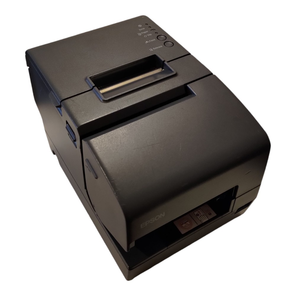 Epson TM-H6000IV Direct Thermal Receipt Printer MICR Check Reader w/ AC Adapter