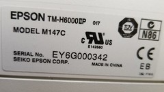 Lot of 3 Epson tm-h6000iip model M147C with checkout display