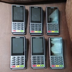 6 Verifone P400 Plus Credit Card Terminal M435-003-04-NAA-5 *Untested*