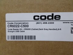 CODE CR6022 2D/DPM Area USB Barcode Scanner w/ Cable CR6022-C500