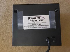 Fraud Fighter UV Counterfeit Bill Detection Scanner UV-16