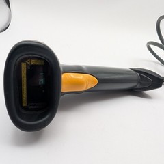 Symbol LS2208-SR20007R-NA USB Barcode Scanner with Cable Black Yellow