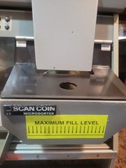 Made In Sweden Scan Coin SC 22 Commercial Coin Counter Sorter Missing All Trays