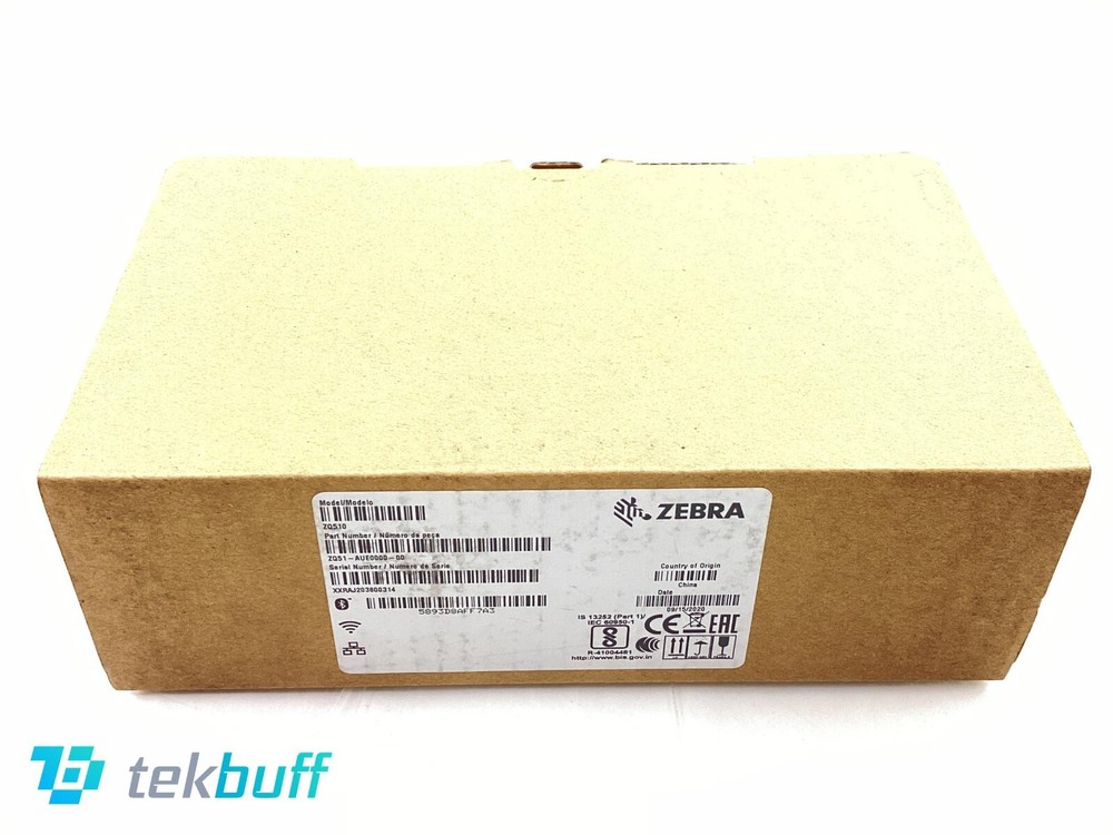 Zebra ZQ51-AUE0000-00 ZQ500 Series Portable Barcode Mobile Thermal Printer