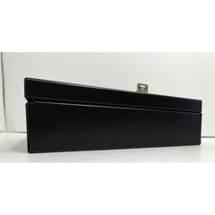 Sentry Locking Cash Box with Removable Tray Black Steel Security Key Lock 2 Keys