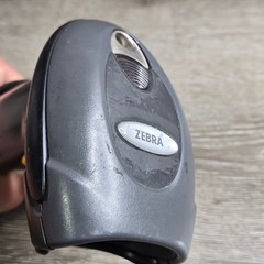 Zebra DS4208 Barcode Scanner Handheld Grey Yellow USB Wired Tested