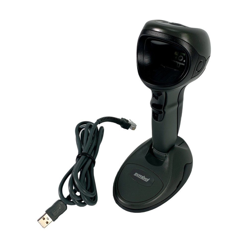 Symbol Motorola Zebra DS9808 Laser Imager Barcode Scanner Reader w/USB Cable