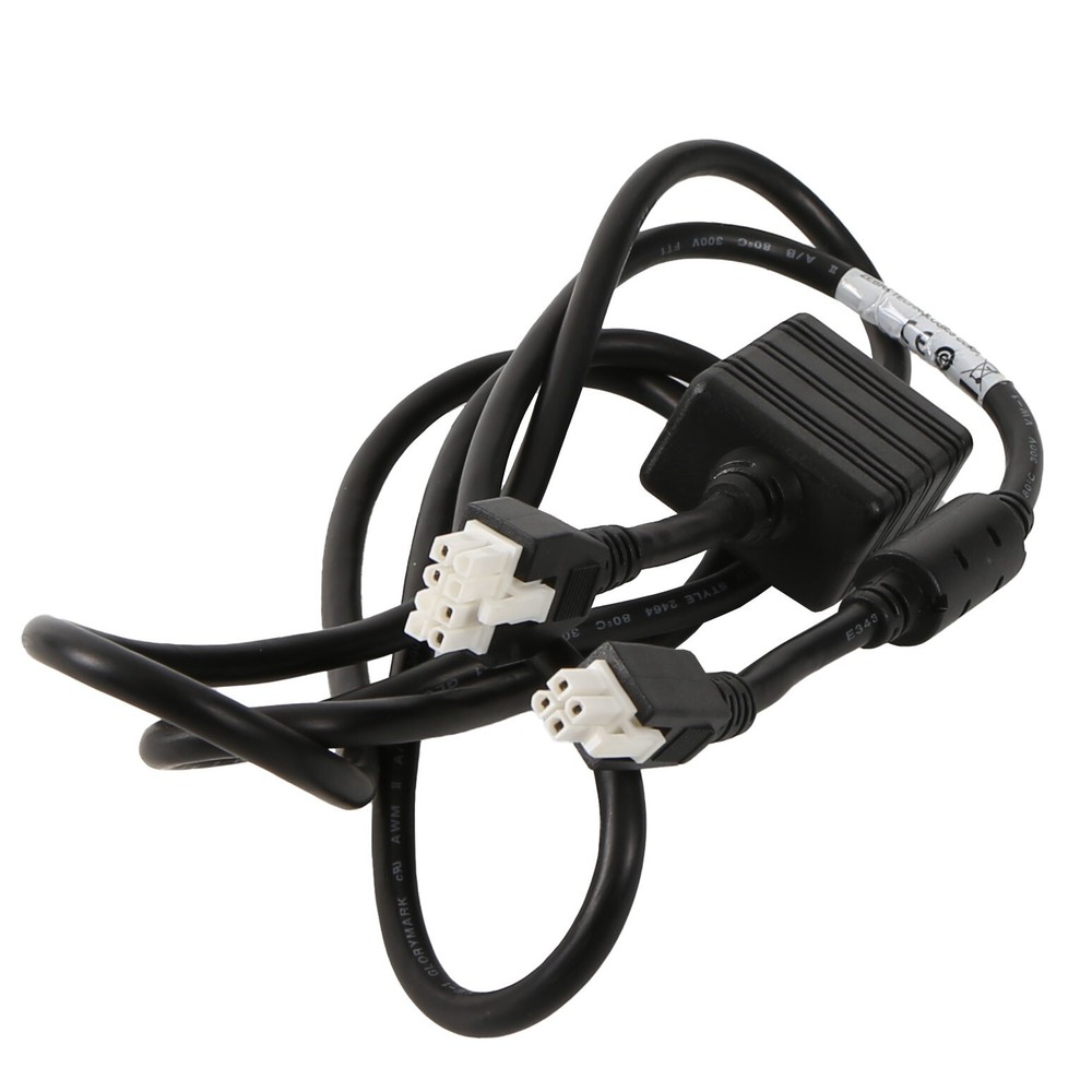 Zebra DC Power Cable; 12V, Straight, 6ft (New)