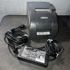 MICROS EPSON TM-U220B M188B Dot Matrix POS Receipt Printer Ethernet w power sup