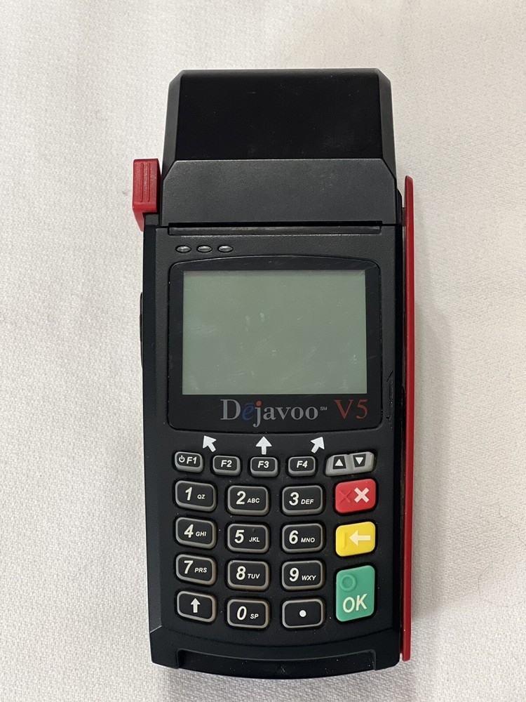 *UNLOCKED* Dejavoo V5 Credit Card Terminal/ No Cord/ Tested/ EUC/ 7 Available