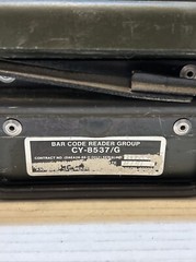 MSI Data Corp PDT-LS Rs-232 Portable Bar Code Reader In Case CY-8537/G Tested