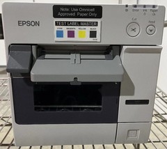 Epson TM-C3400 ColorWorks M242A Label Printer Inkjet Color Without Charger