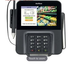 NEW Verifone M400 Credit Card Payment Terminal POS Reader w/ Stand & Accessories