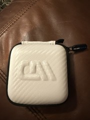 CASEMATIX Portable Credit Card Reader Case Compatible with Square White