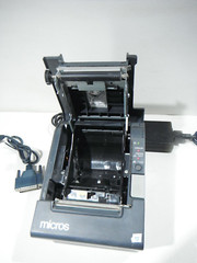 Epson Micros TM-T88IV M129H Thermal Receipt Printer w/Serial-Ethernet Cable (J)