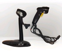 Symbol / HP DS6707 Imaging Barcode Scanner Kit (BW868AA) + Gooseneck Stand – USB