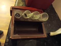 MAGNIF Deluxe Coin Sorter Wood CLASSIC CHERRY Box Lid Tubes Drawers