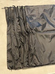 5 Pack Interoffice Mailer Transit Sack Zipper Bag Cash Sack, 21 1/2 X 17