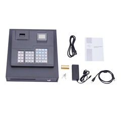 39 Keys Automatic Cash Register Cash Register English Cash Box With Compact Cash