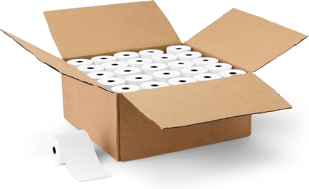3 1/8″ x 230′ THERMAL POS RECEIPT PRINTER ROLL PAPER BPA 50 ROLLS