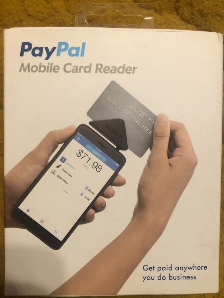 PayPal Mobile Card Reader BRAND NEW Compatible W/IPhone,Android, Windows Devices