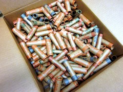 Box of 500 Assorted N.F. String Coin Wrappers – P,N,D,Q