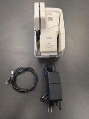 Canon CR-55 Check Scanner USB Check Reader w/ Power Supply & USB Cable Used