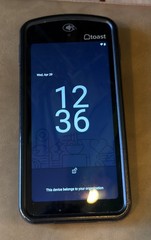 Toast Flex POS Go 2 Handheld Tablet Mobile Computer Device TG200
