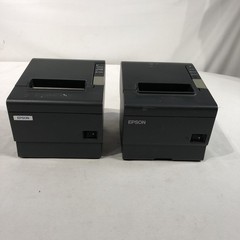 Lot of 2 Epson TM-T88V, M244A Thermal Receipt Printer USB