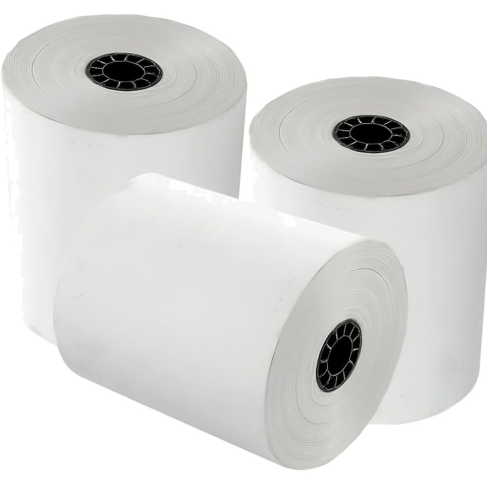 3 1/8” x 230’ Thermal Receipt Paper Rolls – BPA Free – Credit Card Paper – Po…