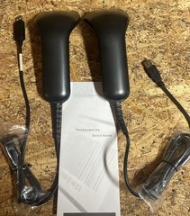 2x Unitech AS10-U CCD Handheld USB Barcode Scanner w/ USB Cable. @2B3