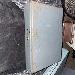 Vintage ASCO Steelmaster Metal Lock Cash Box W Cash Drawer No Key – Art Steel Co
