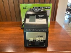 Royal Sovereign RCS-417-ADBK (FS-4DA) 4-Row Digital Coin Counter & Sorter