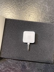 Square A-PKG-0206-01 Credit Debit Card Reader – White for Apple iPhone and…