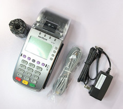 VeriFone VX 520 POS Terminal M252-653-AD-NAA-3 Excellent Condition