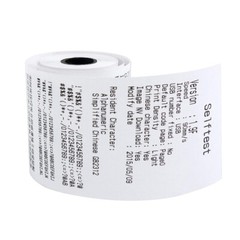 3-1/8″ x 230′ Thermal Paper Receipt Rolls White 10 Rolls POS Cash Register Tape