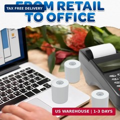 3-Pack Calculator Tape Rolls – Adding Machine Tape 2 1/4 In x 85 ft | Reliable R