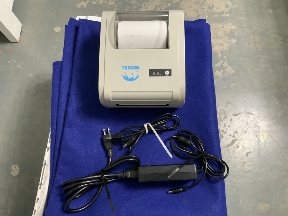 Terow Gray 160mmps High Speed USB Connect Thermal Barcode Printer (E2)