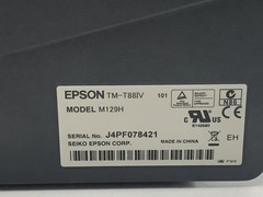 LOT OF 2 Micros Epson TM-T88IV M129H POS Compact Thermal Receipt Ticket Printer