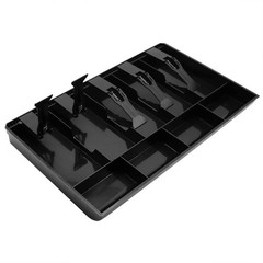 Cash Register Drawer Insert Tray with 5 Bill/4 Coin Compartments Money