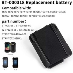 OEM New Battery BT-000318 for Walmart Barcode Scanner Zebra TC70 TC70x TC72 TC75