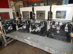 LOT OF 12 ZEBRA 105SL, 140XIIII, 140XIII, Z090-401-00004, CL4NX THERMAL LABEL PR